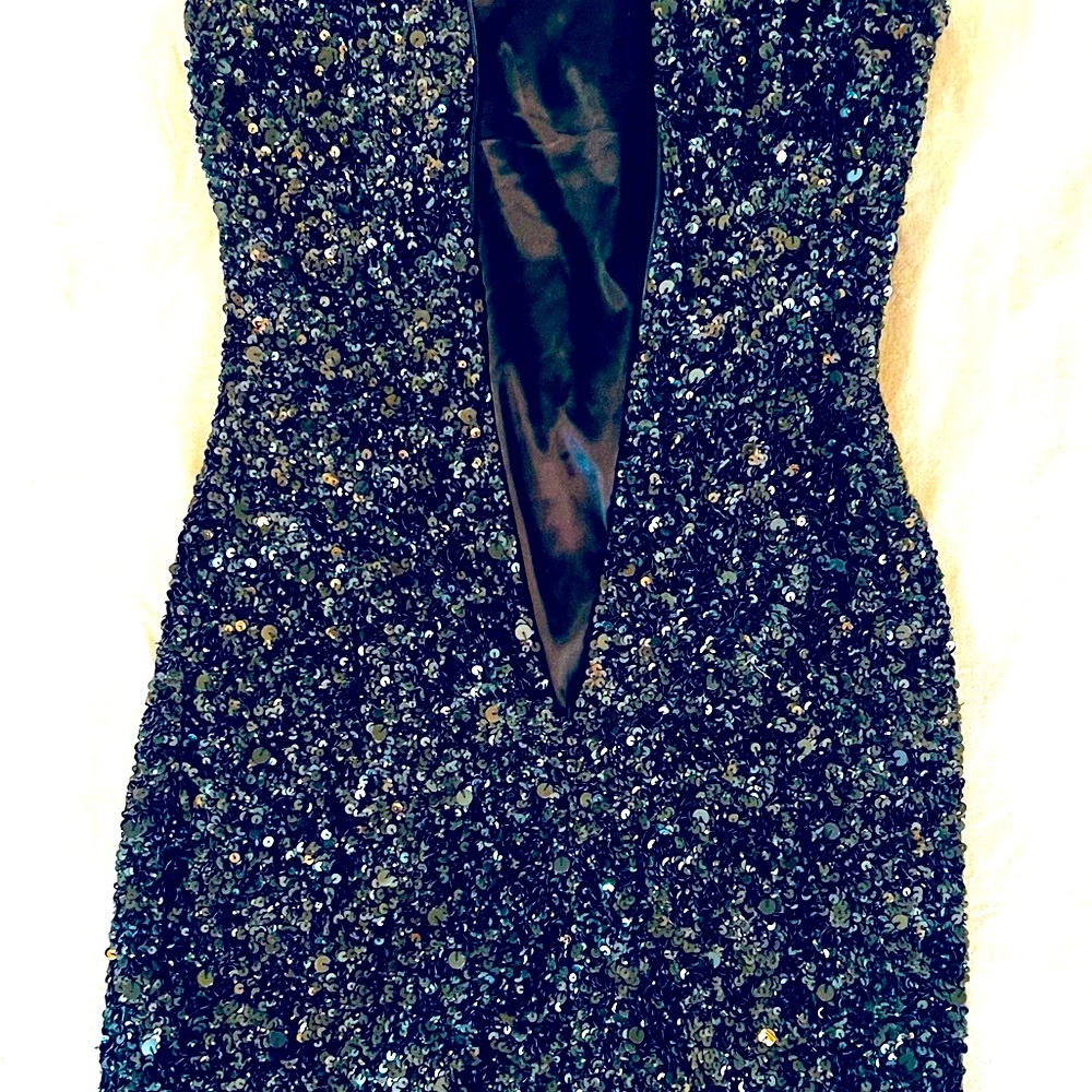 French Connection sequined cocktail dress xs - Picture 3 of 4
